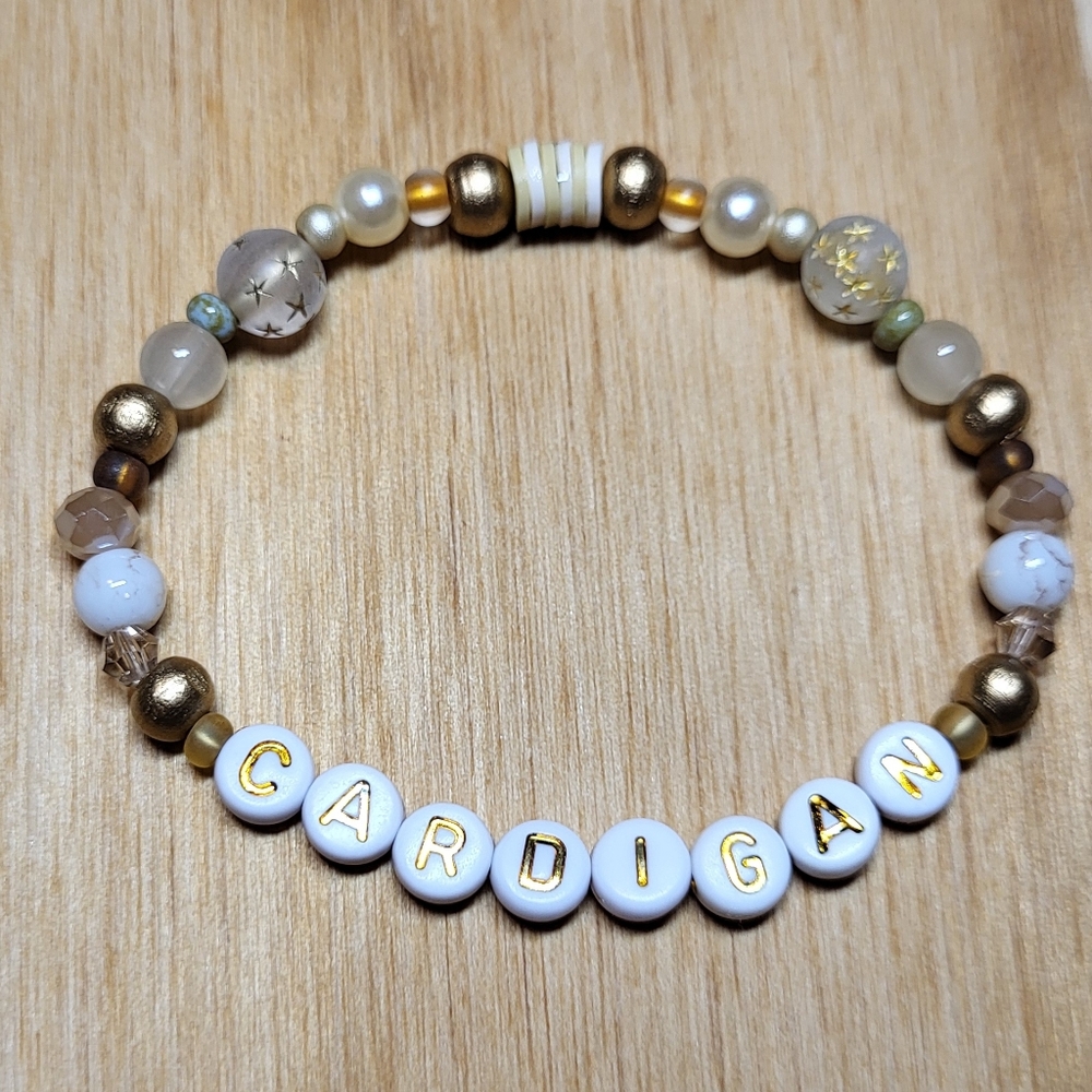Cardigan- Taylor Swift Friendship Bracelet, Size 7.25"
